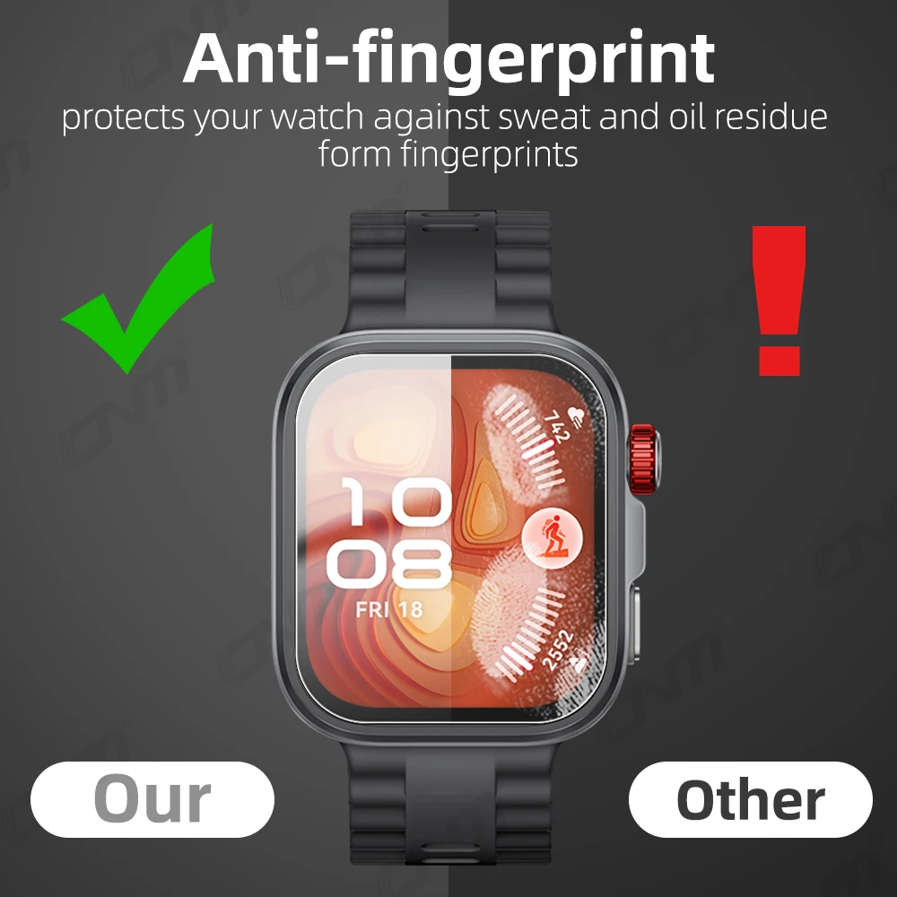 Huawei Watch Fit 4 Pro용 9H 강화 유리, 프리미엄 화면 보호기 내구성이 뛰어난 HD 투명 긁힘 방지 보호 필름 액세서리