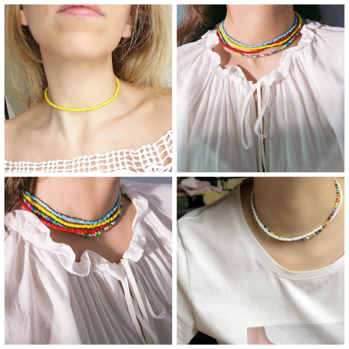 자연석 바다 쉘 멀티 컬러 느슨한 간격 비즈 DIY 팔찌, 목걸이, 귀걸이, 보석 만들기에 사용할 수 있습니다.