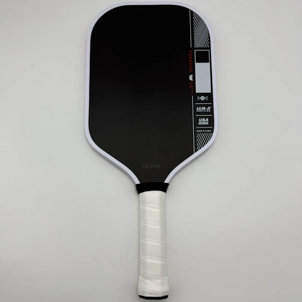 Ben Johns Perseus Pro IV 16mm 피클볼 패들 GEN 4 TFP 폼 코어(Toray T700 탄소 섬유 표면 포함)