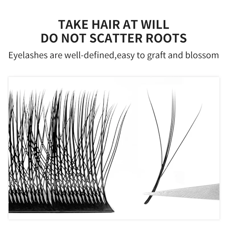 NATUHANA 3D-W 모양 속눈썹 연장 아이 메이크업 도구