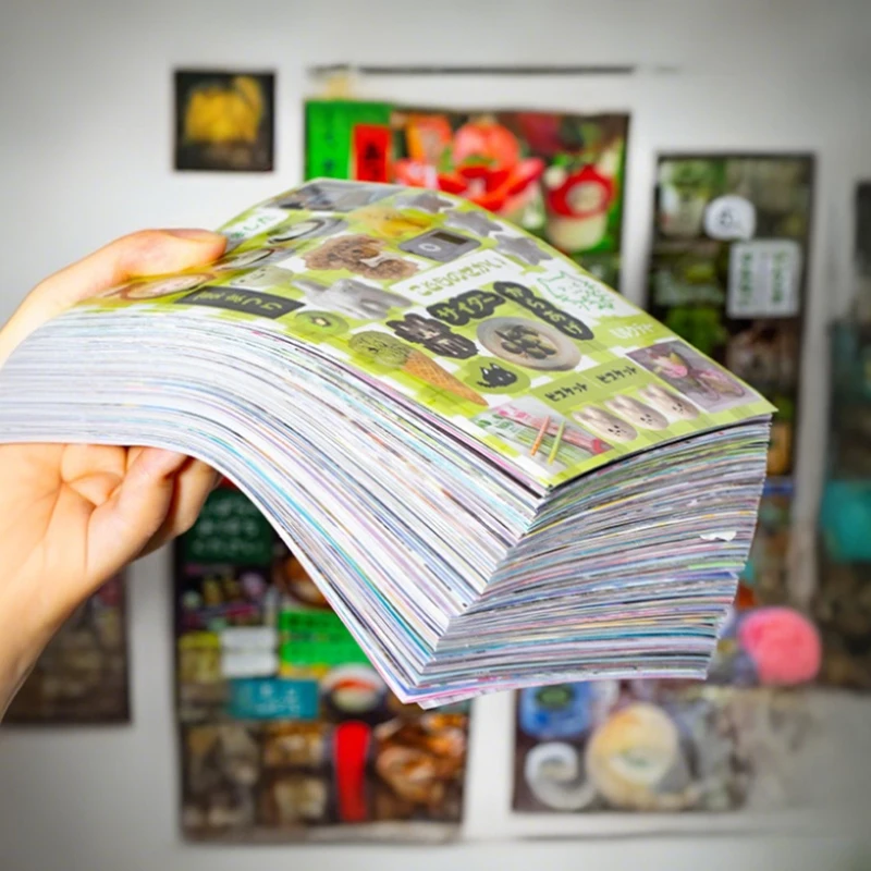 Mr. Paper 45 시트/책 DIY 전화 케이스 사진 프레임 앨범 스크랩북 복고풍 장식 아트 스티커에 사용되는 크리 에이 티브 스티커 책 선물 title=Mr. Paper 45 시트/책 DIY 전화 케이스 사진 프레임 앨범 스크랩북 복고풍 장식 아트 스티커에 사용되는 크리 에이 티브 스티커 책 선물 