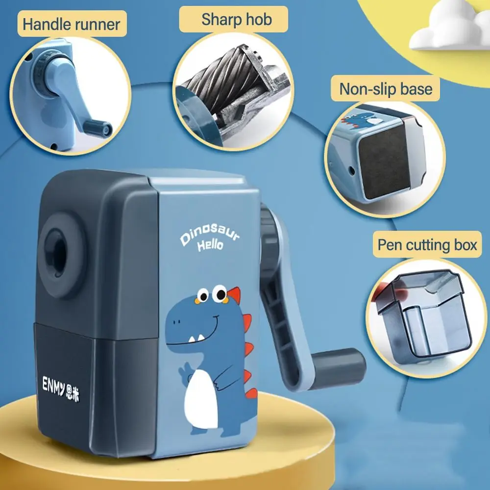 학생 경품 공룡 연필 숫돌, 핸드 크랭크 기계 도구, 자동 리드 입력, 접착 방지 리드, 사무실 선물 title=학생 경품 공룡 연필 숫돌, 핸드 크랭크 기계 도구, 자동 리드 입력, 접착 방지 리드, 사무실 선물