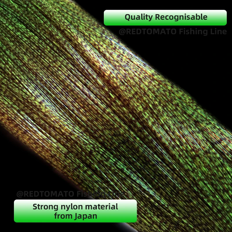1000m 3000m 보이지 않는 낚싯줄 3d 발견 바이오닉 플루오로카본 코팅 모노필라멘트 나일론 라인 얼룩 잉어 조류 낚시 Pesca