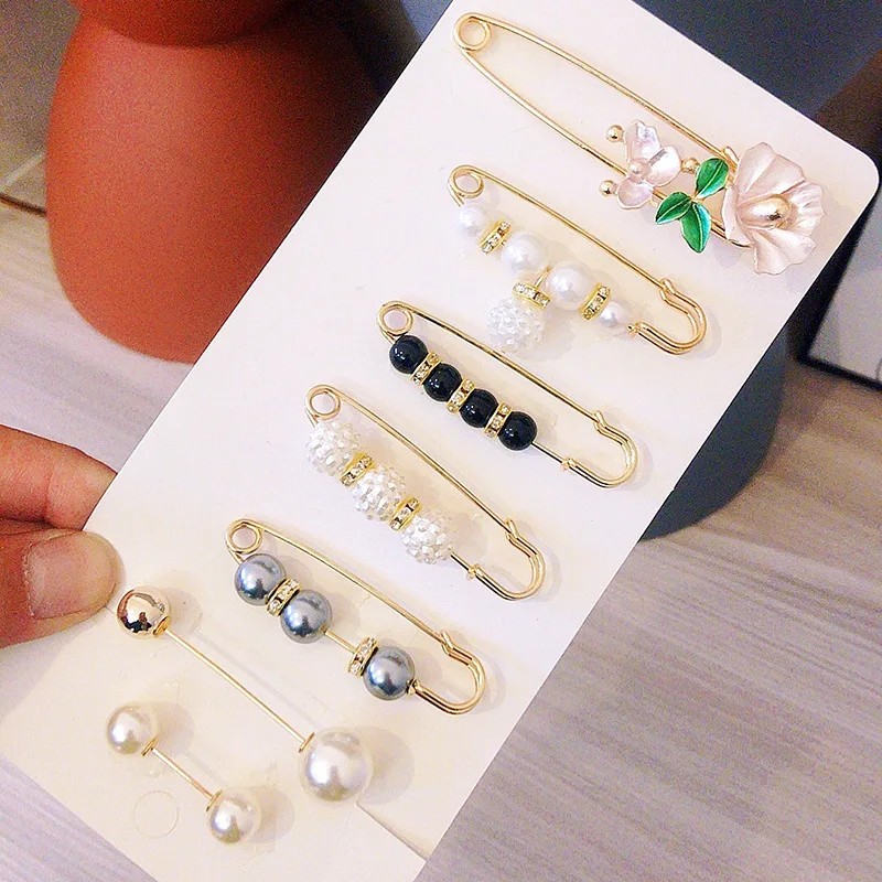 여자 새로운 허리 바늘 청바지 스커트 허리 큰 변화 작은 안티 실행 핀 고정 옷 허리 버클 클립 브로치 H1369