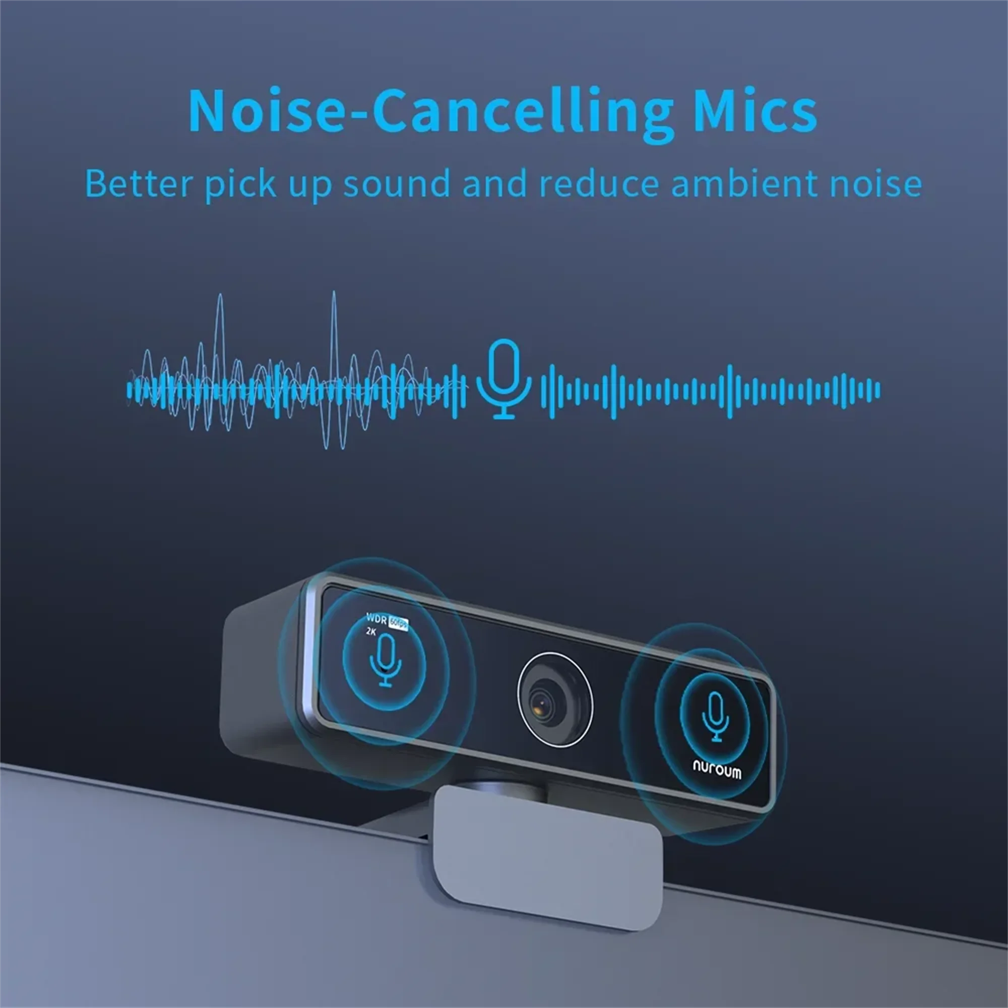 Nuroum  V11 고품질 1080p 60fps 풀 HD 플러그 앤 플레이 컴퓨터 USB 웹 카메라 미니 웹캠, PC 노트북용, 마이크 포함