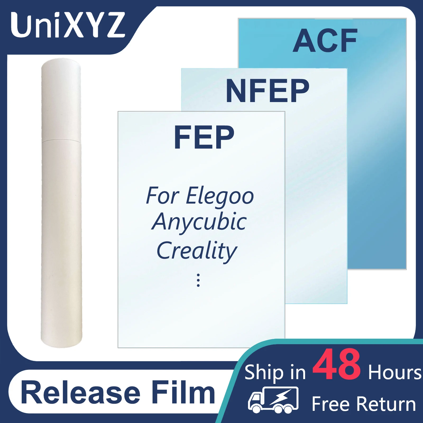 2pcs ACF FEP NFEP 필름, Creality Halot ANYCUBIC Photon Mono Phrozen Elegoo Mars Saturn 3 UV 송진 LCD 3D 프린터 릴리스 필름, title=2pcs ACF FEP NFEP 필름, Creality Halot ANYCUBIC Photon Mono Phrozen Elegoo Mars Saturn 3 UV 송진 LCD 3D 프린터 릴리스 필름, 