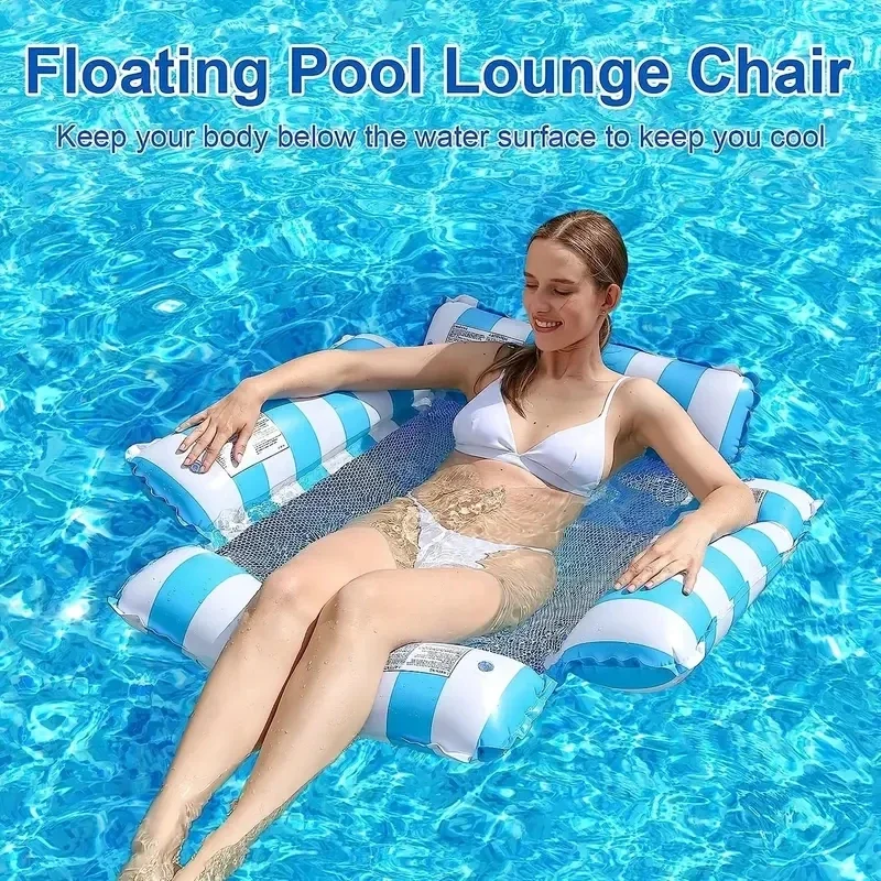 수영 물 소파 풍선 튜브 해먹 플로팅 워터 풍선 매트 풀 파티 비치 액세서리 물 놀이 플로팅 침대 C