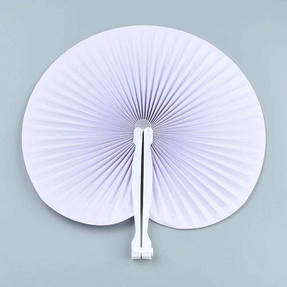 20/30Pcs 파티 기념품 약혼 아기 세례 게스트 선물에 대 한 개인화 된 사용자 지정 화이트 웨딩 하트 종이 팬 모든 로고