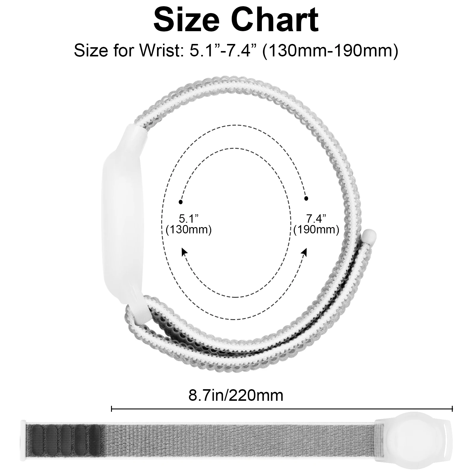 Apple AirTags에 대 한 2 개/몫 나일론 스트랩 팔찌와 Airtag GPS 트래커 홀더에 대 한 어린이 팔찌 안티 스크래치 커버 액세서리