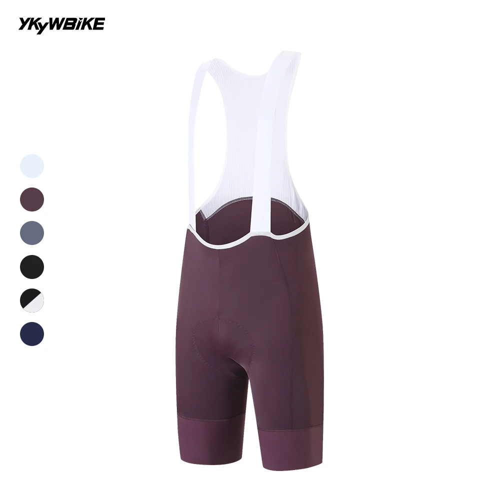 YKYWBIKE 2025 남성용 코어 사이클링 턱받이 반바지 이탈리아 MITI 숄더 스트랩 여름 도로 자전거 바지 자전거 턱받이 반바지 프로 팀