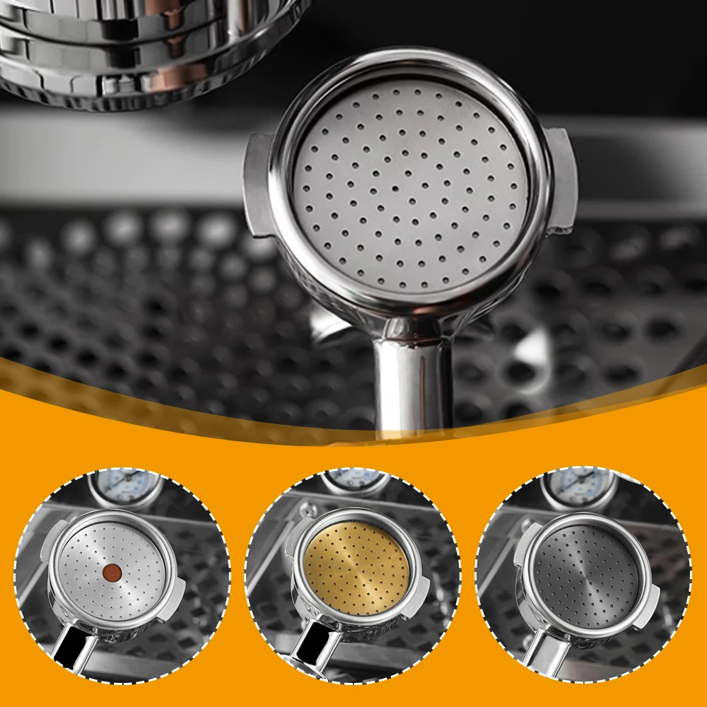 재사용 가능한 커피 필터 스크린 51/53/58mm 내열성 메쉬 스크린 Portafilter Barista 커피 에스프레소 용 퍽 스크린 만들기