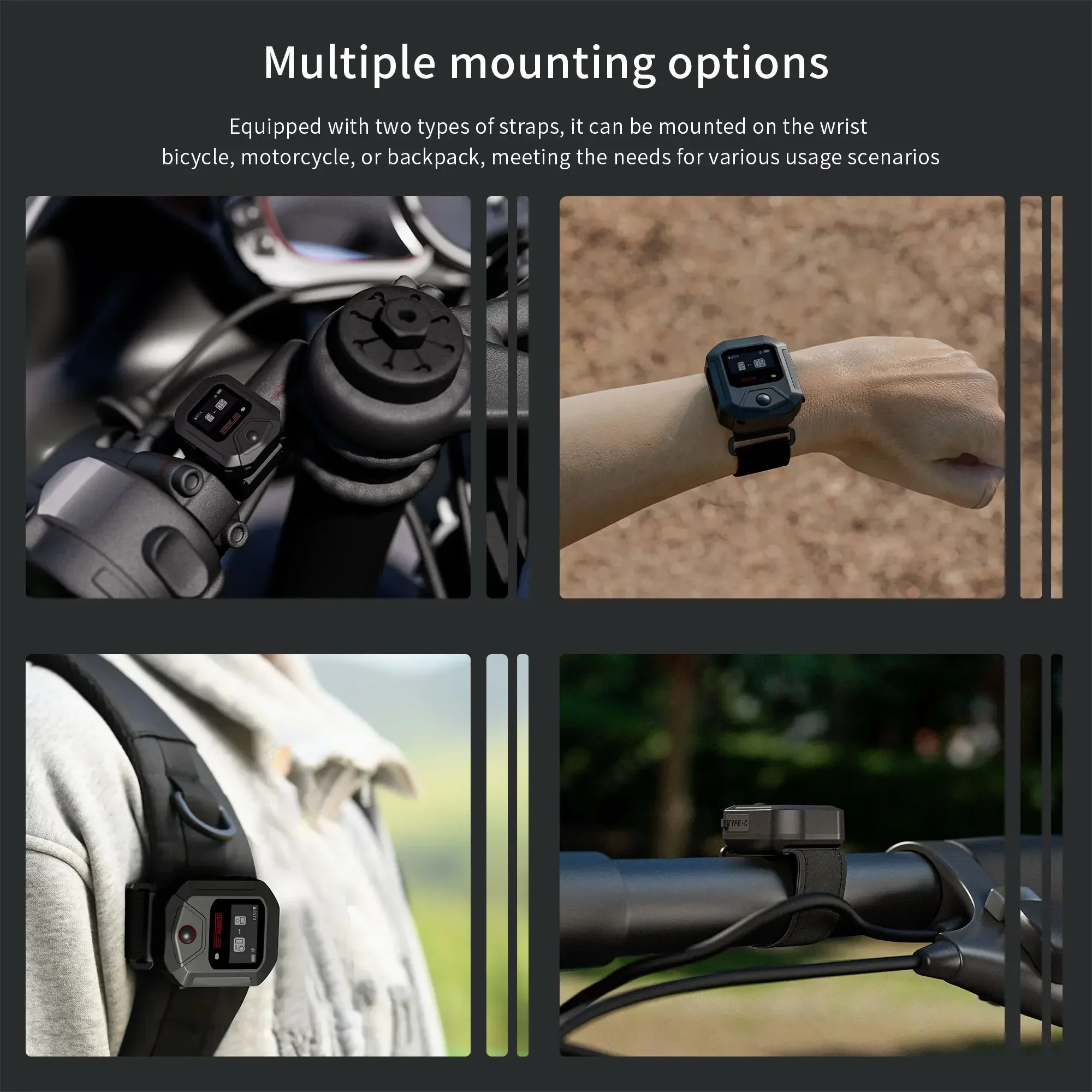 DJI Action 4 스포츠 카메라 액세서리용 Action 5 Pro GPS 블루투스 리모컨 25M 무선 리모컨 손목시계