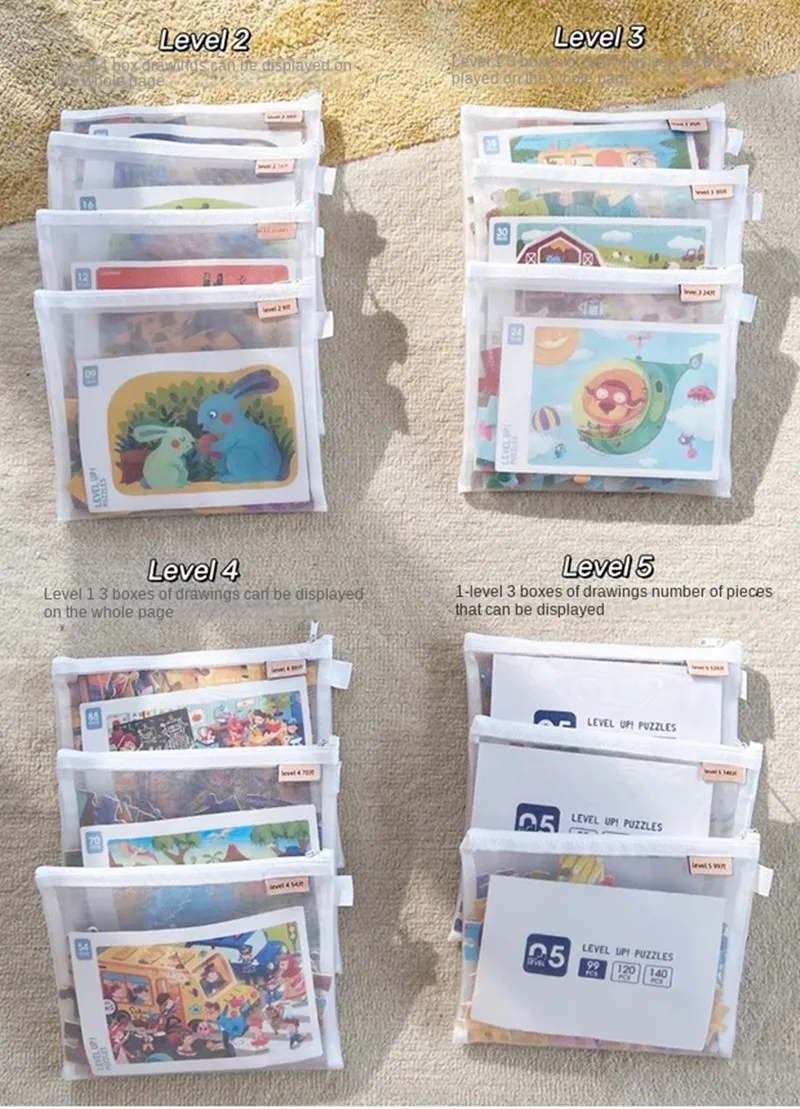 장난감 보관 가방 어린이 빌딩 블록 작은 장난감 특수 정렬 가방 가방 투명 메쉬 거즈 지퍼 메쉬 가방