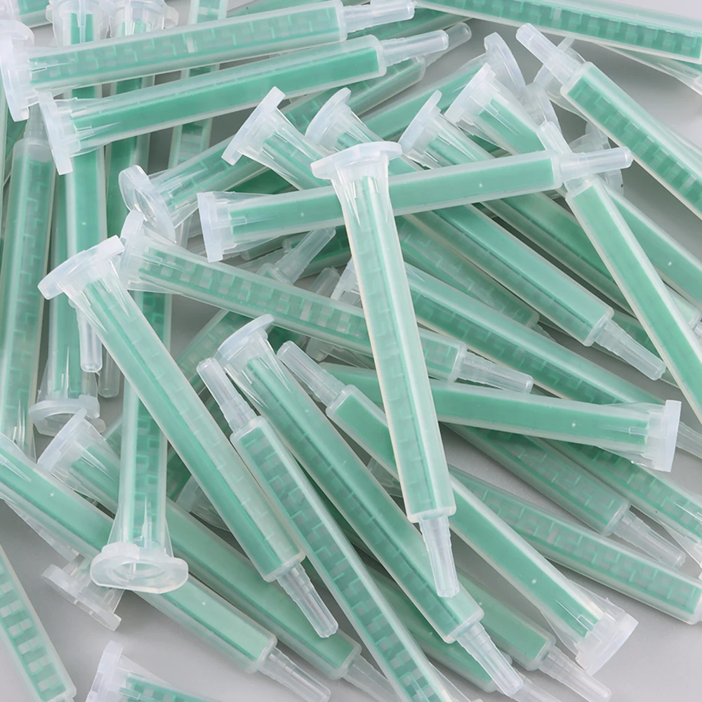 10/20/50/pcs 에폭시 수지 혼합 노즐 AB 접착제 총 용 정적 믹서 접착제 혼합 튜브 주사기 두 구성 요소 액체 믹서 title=10/20/50/pcs 에폭시 수지 혼합 노즐 AB 접착제 총 용 정적 믹서 접착제 혼합 튜브 주사기 두 구성 요소 액체 믹서