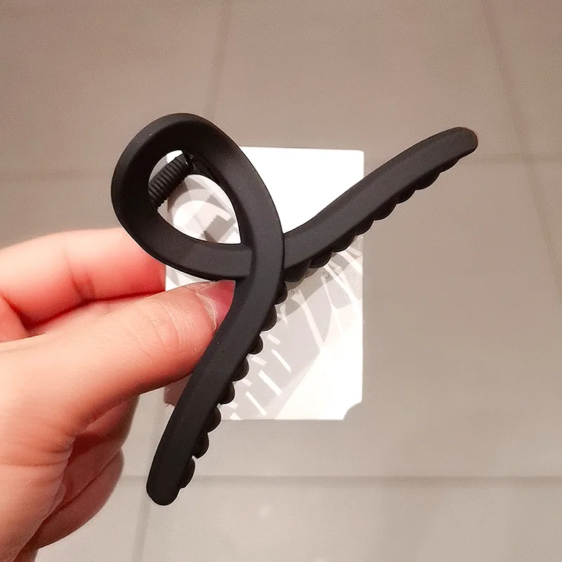 바레트 패션 여성 아크릴 머리 발톱 클립 헤어 액세서리 헤어핀 숙녀 헤어 그립 모자를 쓰고 있죠 소녀 장식품 크랩 밴드