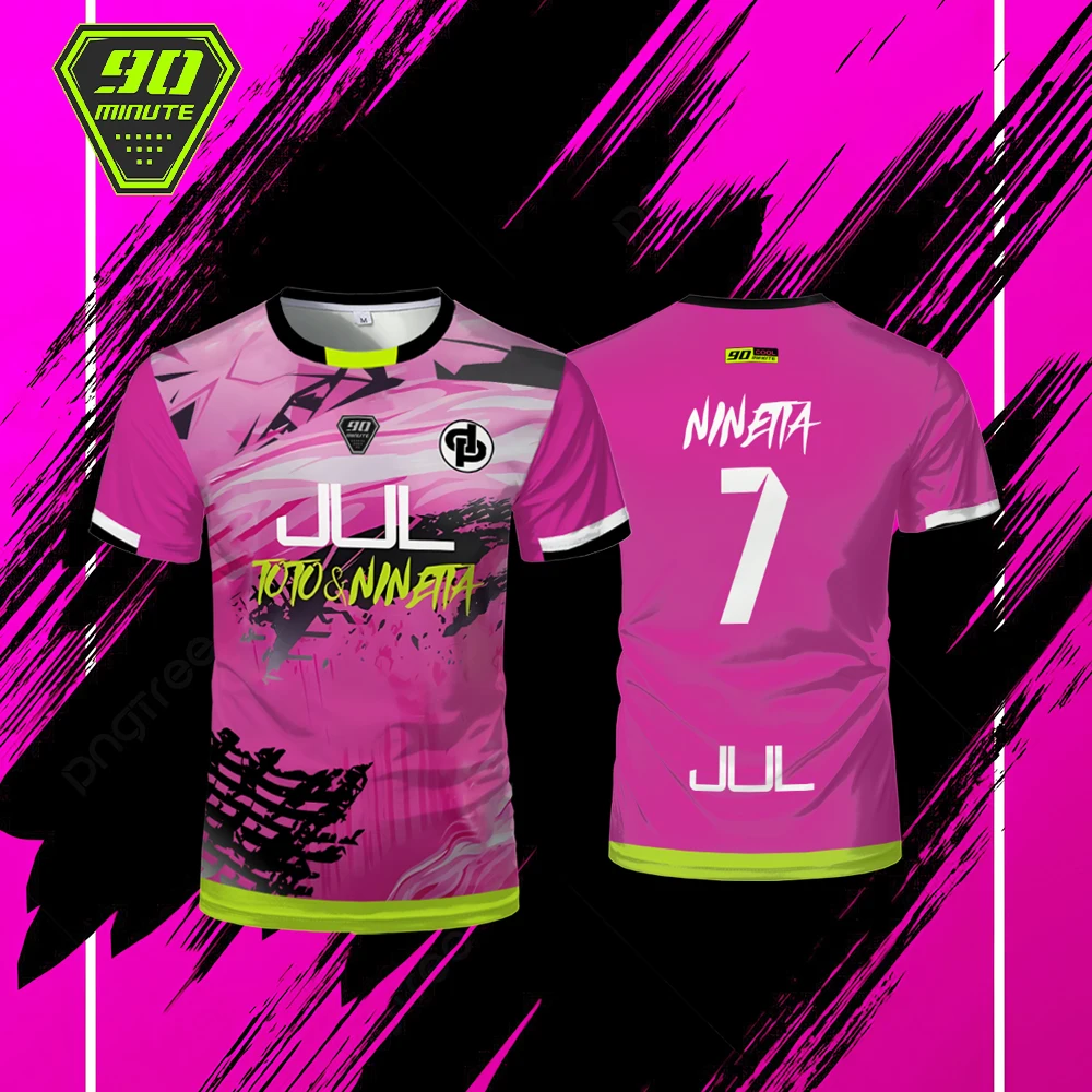 여름 뜨거운 말롯 Jul 티셔츠 90 분 스포츠 통기성 저지 야외 빠른 건조 축구 셔츠 남자 맞춤 탑 구매