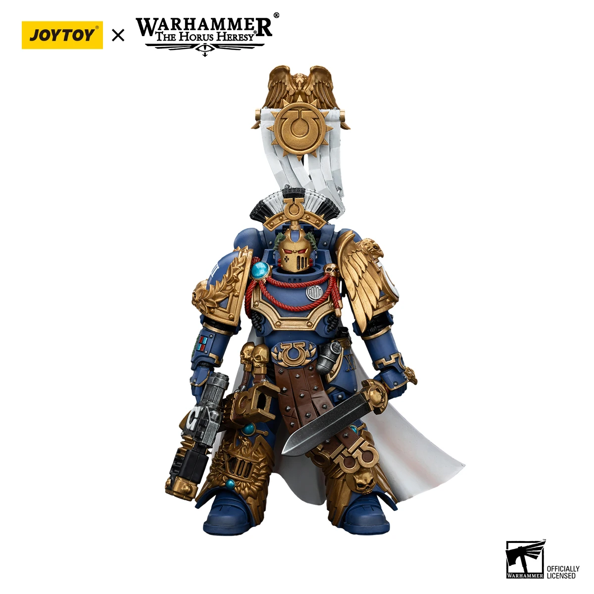 [재고 있음] JOYTOY Warhammer 40K 1/18 액션 피규어 Ultramarines Titus Victrix Guard Guilliman 애니메이션 모델 장난감 선물