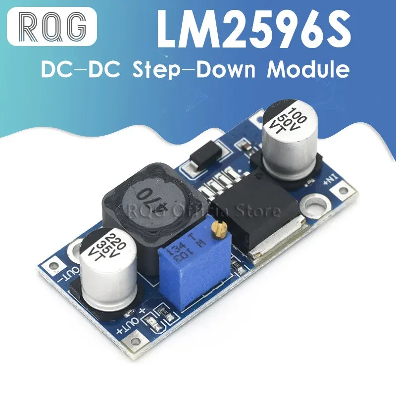 LM2596s DC-DC 스텝 다운 전원 공급 장치 모듈 3A 가변 스텝 다운 모듈 LM2596 전압 조정기 24V 12V 5V 3V title=LM2596s DC-DC 스텝 다운 전원 공급 장치 모듈 3A 가변 스텝 다운 모듈 LM2596 전압 조정기 24V 12V 5V 3V 