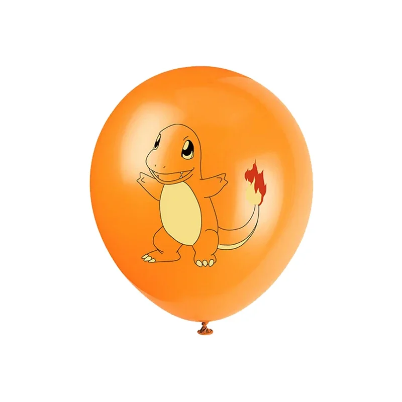 10/20pcs 포켓몬 라텍스 풍선 생일 파티 용품 만화 피카추 풍선 베이비 샤워 키즈 파티 장식을위한 호의