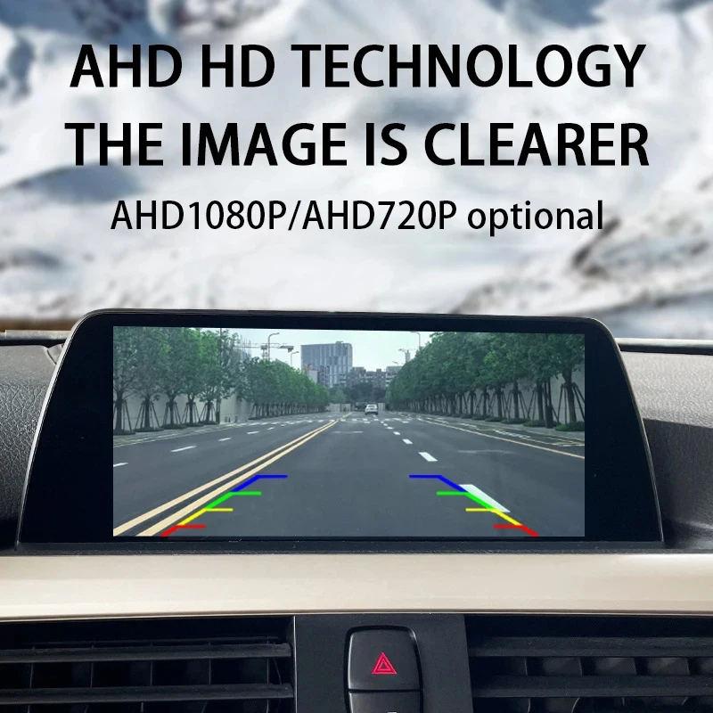 자동차 후방 카메라 1080P Full HD CVBS AHD 후방 카메라 170° 광각 야간 투시 어안 렌즈 자동차 후방 카메라