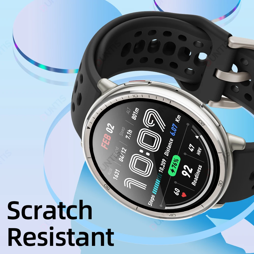 Amazfit Active 2용 화면 보호기 Active 2 Ultra-HD 풀 커버리지 보호 필름 액세서리용 3D 곡선 화면 보호기