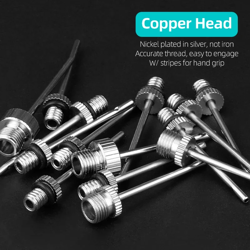 농구 Footn flatable 바늘 공기 밸브 어댑터 펌프 공에 대 한 6PCS 공 바늘 풍선 장난감 팽창기 노즐 익스텐더