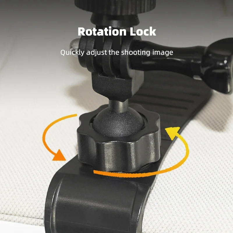 Insta360 X5/Ace Pro/GoPro Hero 13 12 11 10/Pocket 3/Action 5 Pro 카메라 스마트 폰 액세서리 용 BRDRC 자동차 선 바이저 마운트