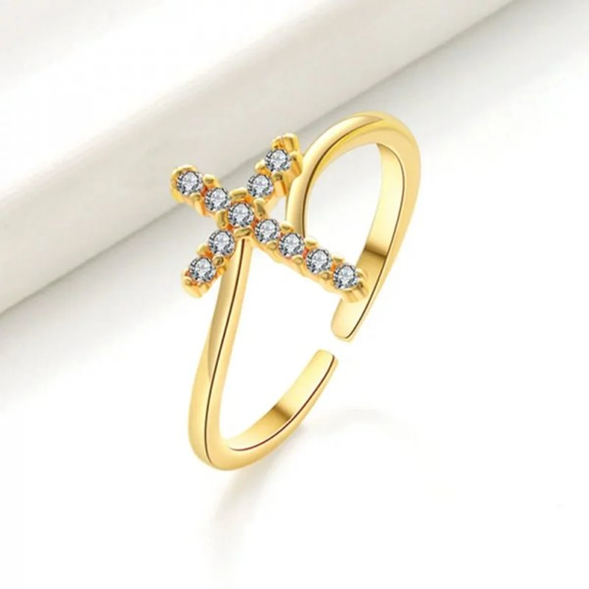 회전식 크라운 라인 석 크로스 초커 목걸이 귀걸이 반지 여성을위한 미니멀리스트 크로스 체인 기독교 보석기도 선물