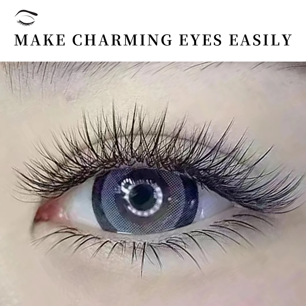 LAIYANUO 3D W 3코어 트리플 팁 속눈썹 W ShaEyelash Extensions Blister Premade 2코어 팬 더블