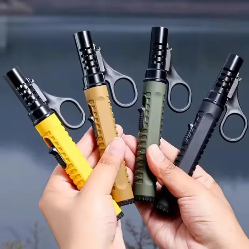 1300 ° 야외 캠핑 점화 휴대용 조명 총 스토브 액세서리 캠핑 바베큐 화염 방사기 풍선 점화기