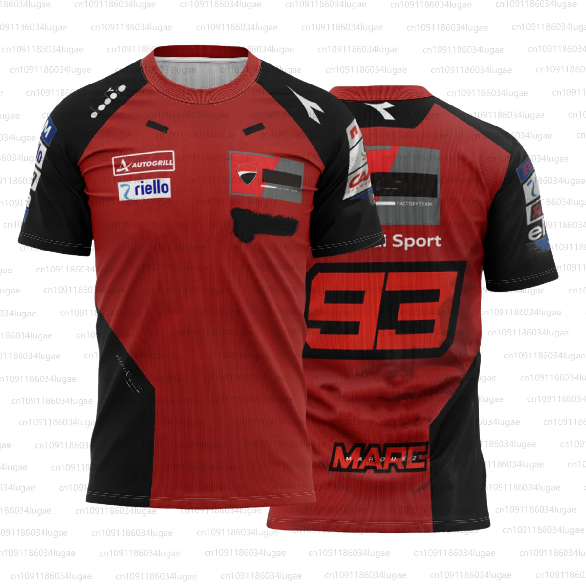 2025 남성용 여성용 한정판 야외 스포츠 Marc Mírquez 경례 디자인 통기성 레저 레트로 레이싱 티셔츠 O 넥 탑 title=2025 남성용 여성용 한정판 야외 스포츠 Marc Mírquez 경례 디자인 통기성 레저 레트로 레이싱 티셔츠 O 넥 탑 