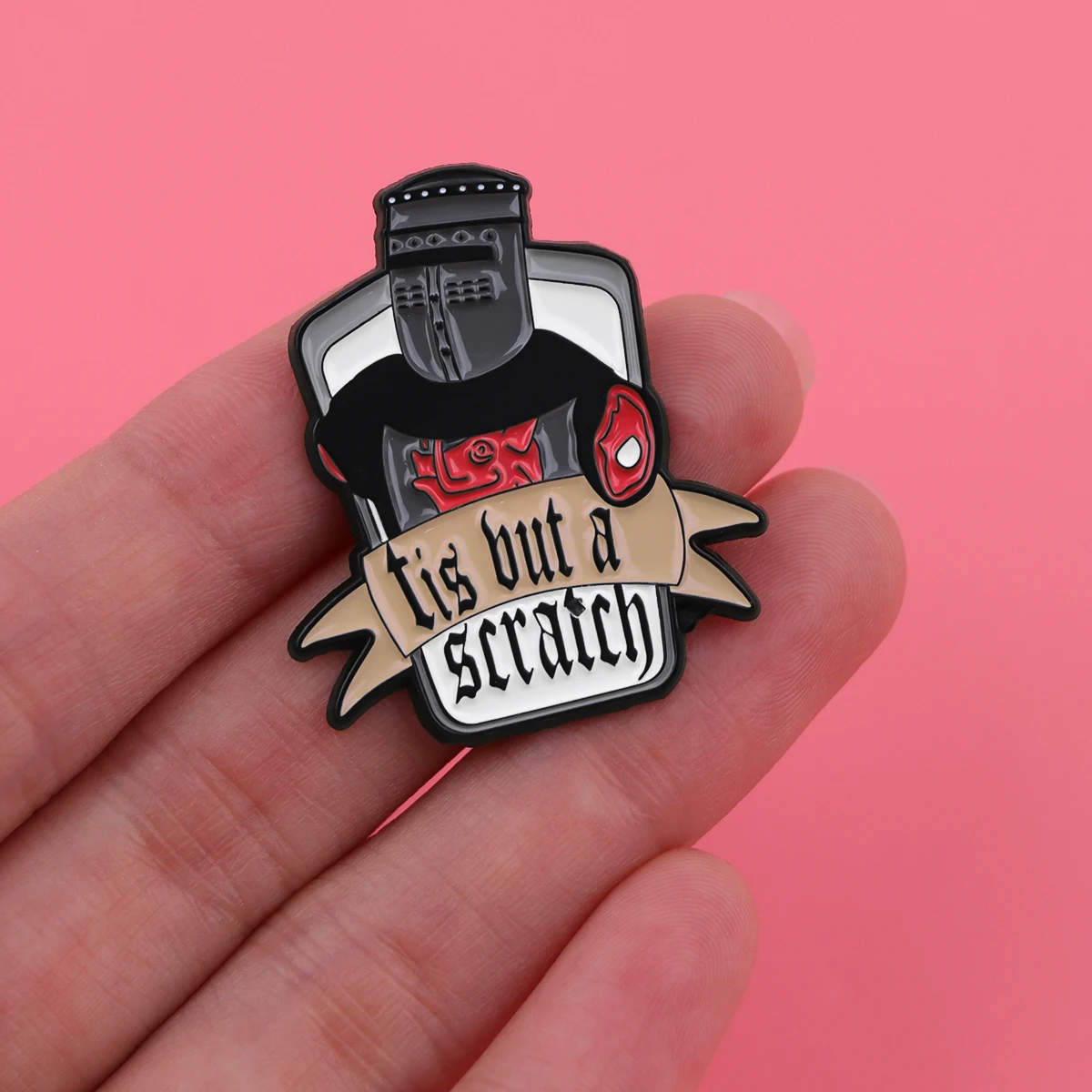 전사 에나멜 핀 코미디 영화 브로치 소나무 옷깃 핀 배지 배낭 의류 액세서리 패션 쥬얼리 친구 선물