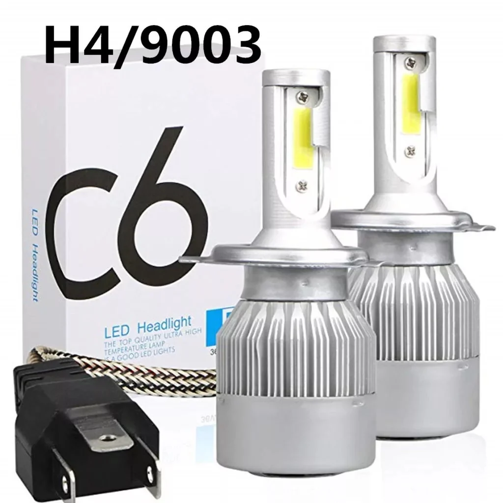 자동차 led 헤드 라이트 2Pcs C6 H4 H7 H11 9005 9006 7600LM 36W LED 자동차 헤드 라이트 Hi/Lo 빔 전구 색상 6000K title=자동차 led 헤드 라이트 2Pcs C6 H4 H7 H11 9005 9006 7600LM 36W LED 자동차 헤드 라이트 Hi/Lo 빔 전구 색상 6000K