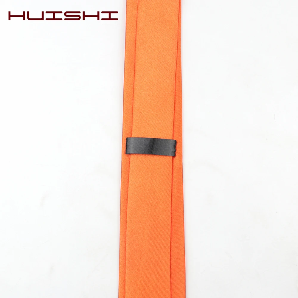HUISHI 남성용 넥타이 38 단색 슬림 넥타이 폴리 에스테르 좁은 넥타이 레드 블루 공식 파티 넥타이 패션 데일리 셔츠 액세서리