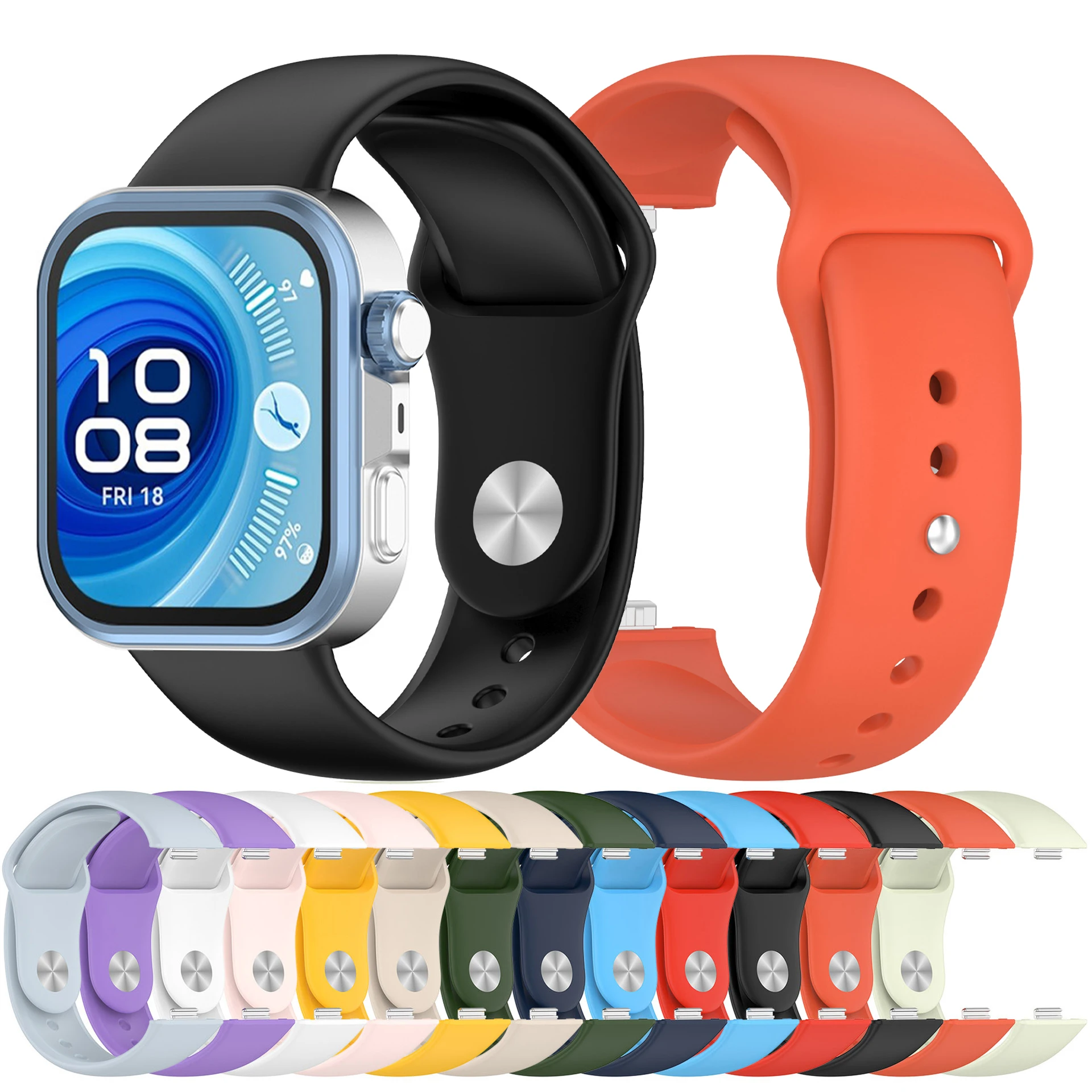 화웨이 시계 용 실리콘 스트랩 3 4 밴드 Smartwatch 교체 스포츠 Correa 팔찌 화웨이 시계 맞는 4 프로 액세서리 title=화웨이 시계 용 실리콘 스트랩 3 4 밴드 Smartwatch 교체 스포츠 Correa 팔찌 화웨이 시계 맞는 4 프로 액세서리 