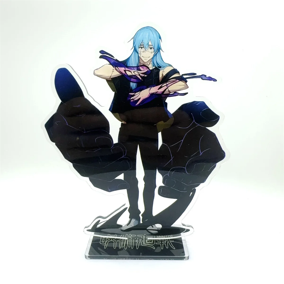 Jujutsu Kaisen Anime Figure 아크릴 스탠드 Gojo Satoru Yuji 모델 플레이트 1pc 데스크 장식 스탠딩 사인 게임 팬 선물 장식품