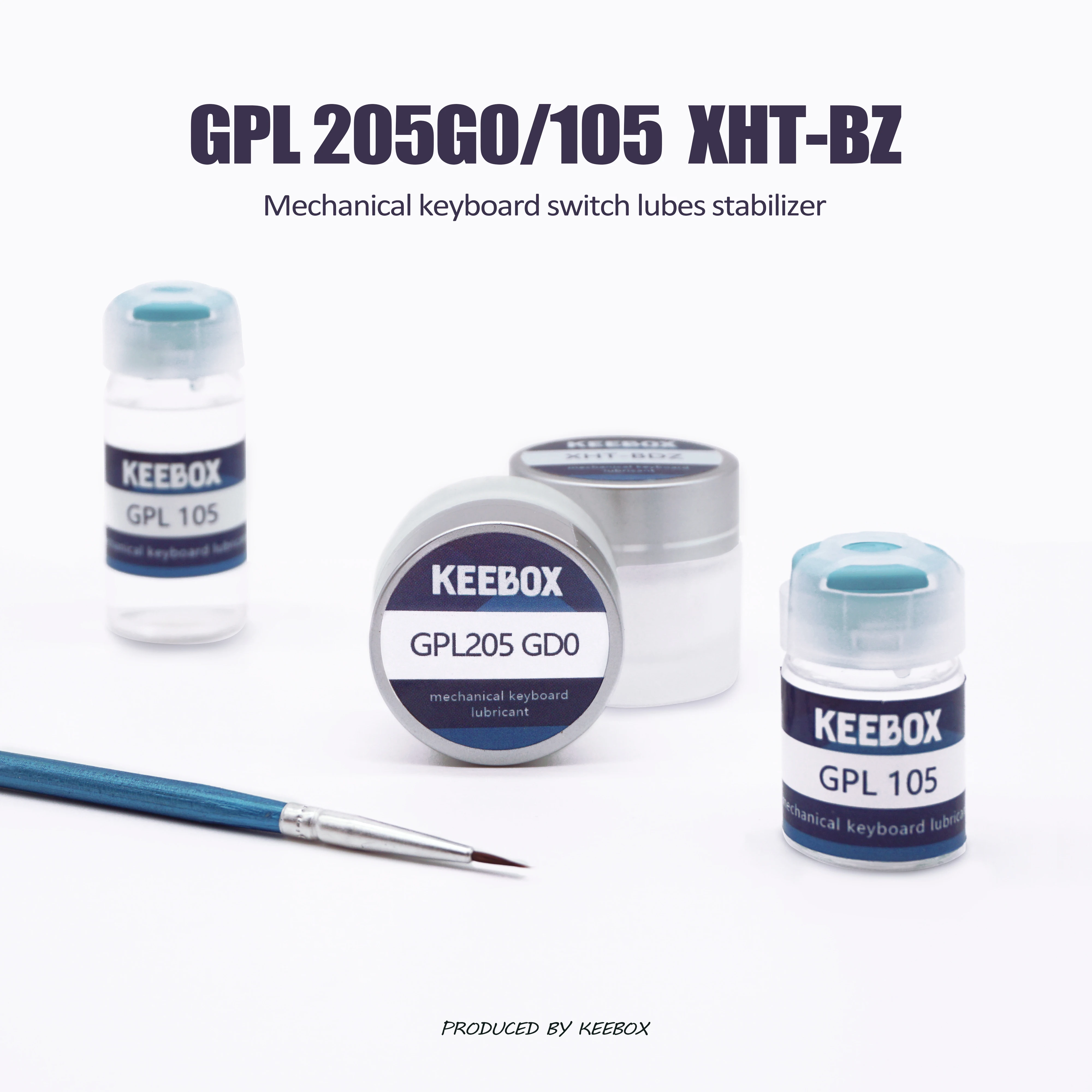Keebox Krytox GPL205G0 GPL105 XHT-BDZ 기계식 키보드 스위치 윤활유 안정제 윤활 그리스 안정제 윤활유 윤활유 브러시 title=Keebox Krytox GPL205G0 GPL105 XHT-BDZ 기계식 키보드 스위치 윤활유 안정제 윤활 그리스 안정제 윤활유 윤활유 브러시 