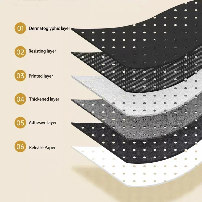 통기성 천공 가죽 수리 스티커, 자체 접착 가죽 패치, 소파 구멍 용 PU 가죽 패치, 자동차 좌석 스티커