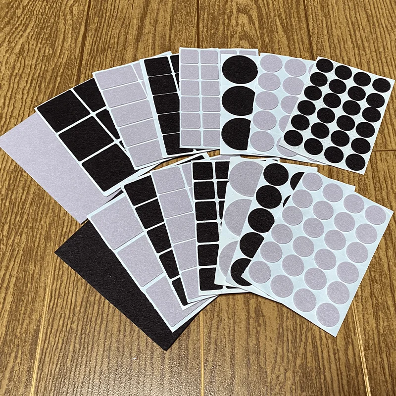 두꺼운 자체 접착 펠트 의자 다리 패드, 미끄럼 방지, 긁힘 방지, 소음 방지, 바닥 가구 보호 패드 가스켓 title=두꺼운 자체 접착 펠트 의자 다리 패드, 미끄럼 방지, 긁힘 방지, 소음 방지, 바닥 가구 보호 패드 가스켓