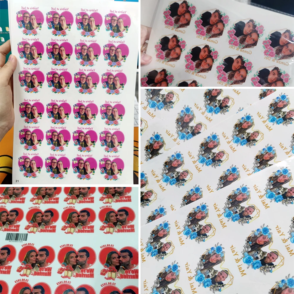 맞춤형 맞춤형 방수 임시 문신 스티커 DIY 가짜 문신, 로고/결혼식을위한 나만의 맞춤 디자인 문신 만들기