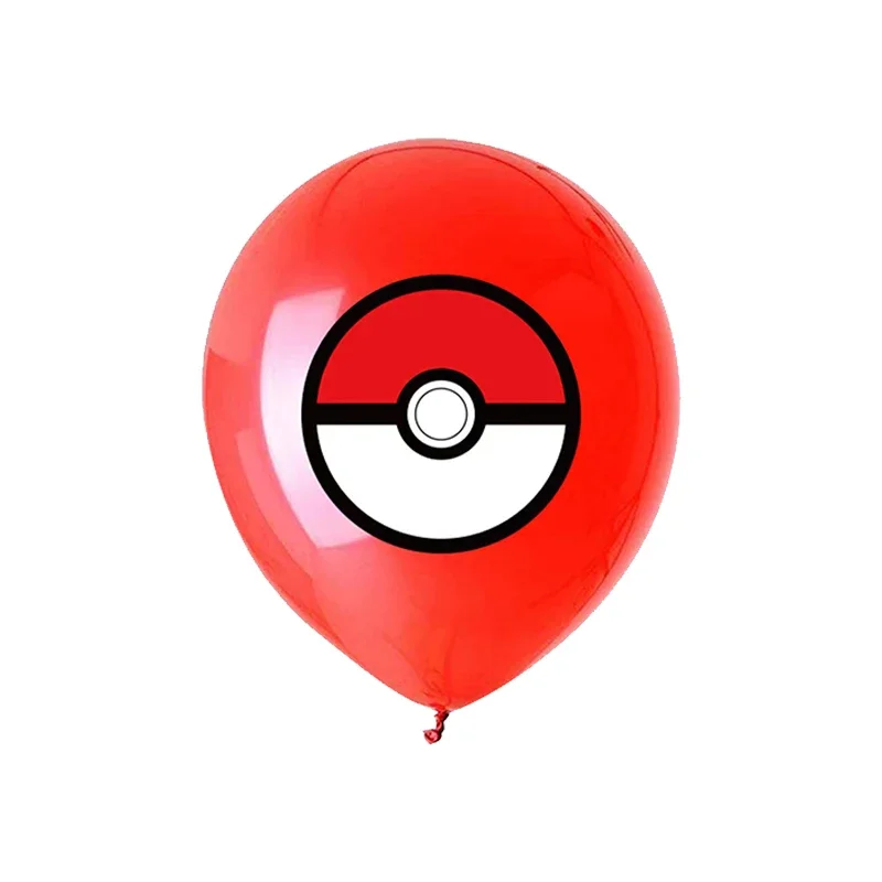 10/20pcs 포켓몬 라텍스 풍선 생일 파티 용품 만화 피카추 풍선 베이비 샤워 키즈 파티 장식을위한 호의