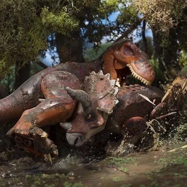 Velociraptor 트리케라톱스 Indominus T-Rex 모델 쥬라기 세계 공룡 어린이 소년 빌딩 블록 교육 완구 조립