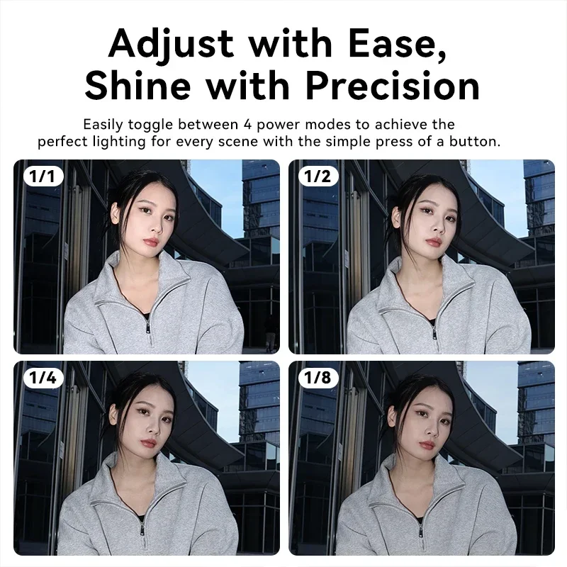 Ulanzi SL01 SL02 미니 카메라 플래시 라이트 SpeedLite GN8 6500K Canon Sony Nikon Fuji 카메라 DSLR Vlog 라이브 야외 사진