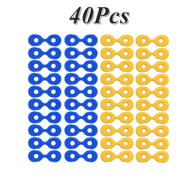 40 개/상자 치과 탄성 웨지 고무 고정 웨지 2.0/2.5 MM 매트릭스 매트릭스 댐 복합 치아 분리기 도구