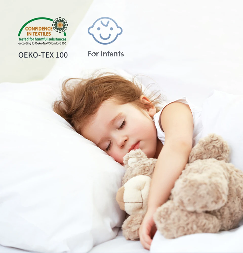 부드러운 방수 베개 커버, 베개 케이스 보호대, 알레르기 베개 케이스, 진드기 방지, 빈대 방지 지퍼, 모든 크기 1PC