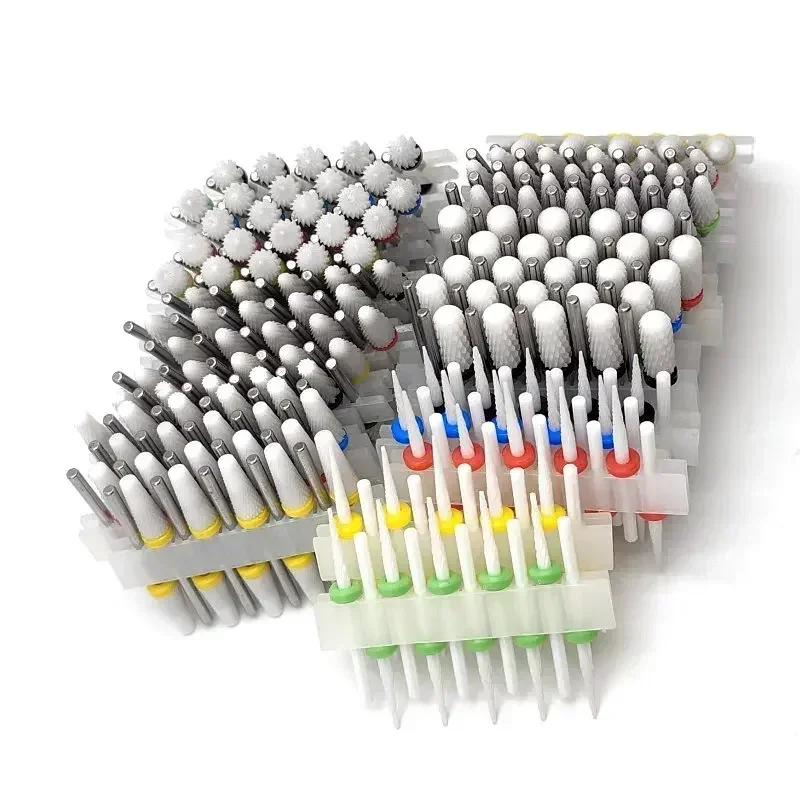 10개 세라믹 드릴 비트, 밀링 커터, 회전 매니큐어 연삭기 액세서리, 오버플로 제거 도구 액세서리 title=10개 세라믹 드릴 비트, 밀링 커터, 회전 매니큐어 연삭기 액세서리, 오버플로 제거 도구 액세서리 