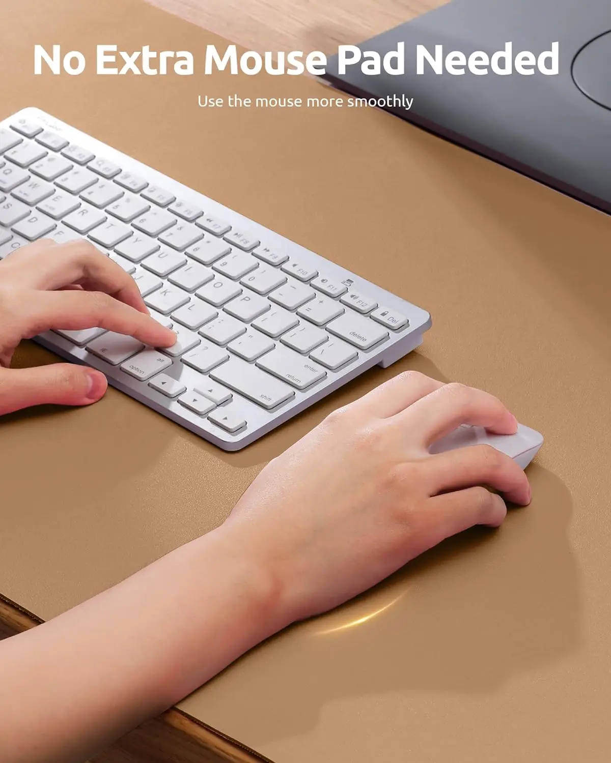 가죽 책상 매트 | 책상용 컴퓨터 매트 | 대형 마우스 패드 및 키보드 매트 | 사무실용 책상 보호대